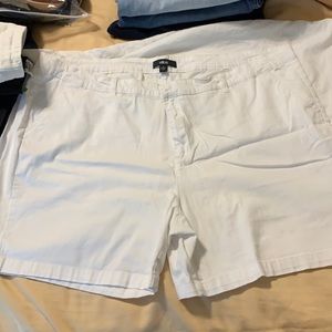 White shorts